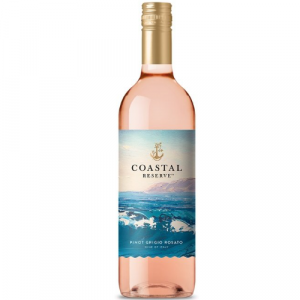 Coastal reserve Pinot grigio rose' bottle
