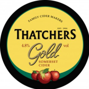 1/2 Thatchers Gold cider