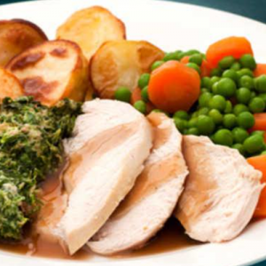 ROAST CHICKEN DINNER
