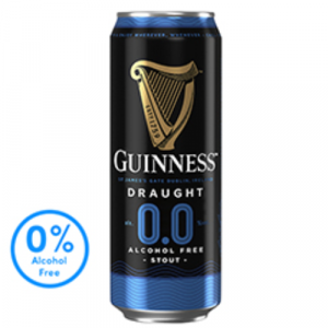 Guinness Alc Free can