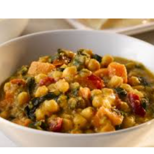 Sweet Potato, Chickpea & Spinach Curry (vg)