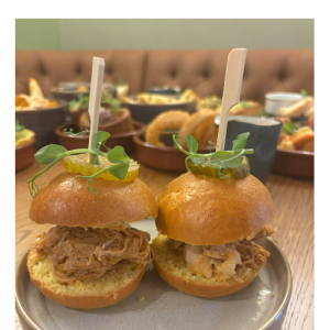 BBQ Pulled pork sliders