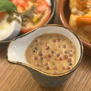 Pink peppercorn sauce