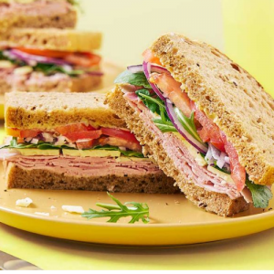 Ham salad sandwich