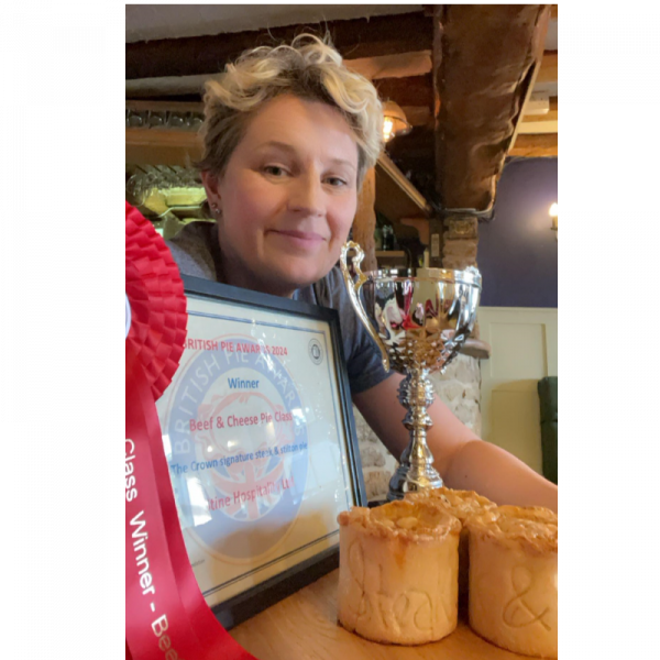 Class winner, Steak & Stilton Pie